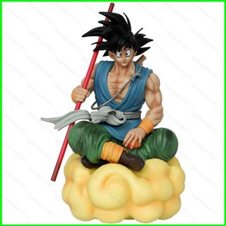 Sqt โมเดลฟิกเกอร์ Dragon Ball Son Goku Sitting on a somersault cloud ของเล่นสําหรับเด็ก