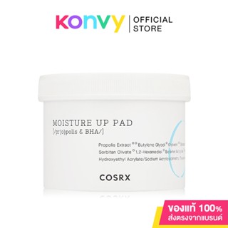 COSRX One Step Moisture Up Pads 135ml โทนเนอร์แผ่นสุดฮิต ช่วยดูดซับความมันและสิ่งสกปรก มอบความชุ่มชื้นให้ผิวไม่แห้งต...