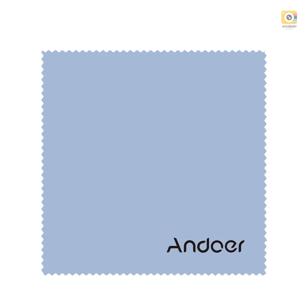 And-andoer ผ้าไมโครไฟเบอร์ 10×10 ซม. สําหรับทําความสะอาดหน้าจอแว่นตา เลนส์กล้อง DSLR ตัวเข้ารหัส โทรศัพท์ แท็บเล็ต คอมพิวเตอร์ ราคา ถูกที่สุด ดีลบีเคเค