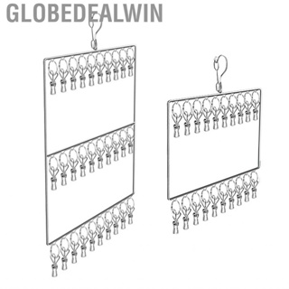 Globedealwin Clothes Drying Hanger  Stable Sock Rack for Bras Underwear Towels