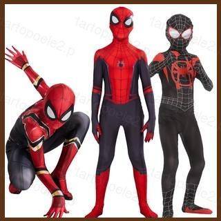 Kira Spiderman Far From Home เครื่องแต่งกายคอสเพลย์ ชุดบอดี้สูท ชุดฮาโลวีน เด็ก ชุดจั๊มสูท