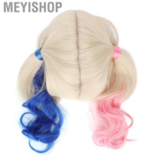 Meyishop Cosplay  High Temperature Fiber Double Ponytail Wig