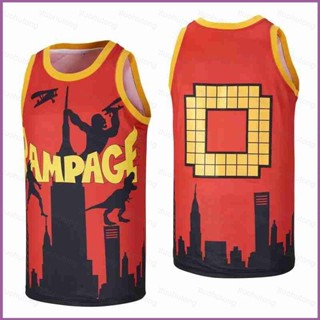 เสื้อกีฬาบาสเก็ตบอล Ani No.0 Rampage Jersey พลัสไซซ์ สําหรับผู้ชาย และผู้หญิง