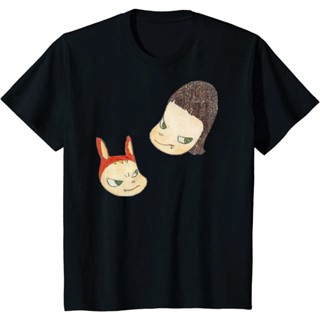 เสื้อยืดคอกลม แขนสั้น พิมพ์ลาย Nara Yoshitomo Nara Yoshitomo Big Kid สไตล์ญี่ปุ่น แนวสตรีท สําหรับผู้ใหญ่ เด็กผู้ชาย ผู้หญิง ไซซ์ XS-3XL