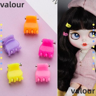 Valour คลิปหนีบผม พลาสติก สําหรับตุ๊กตา DIY 10 ชิ้น