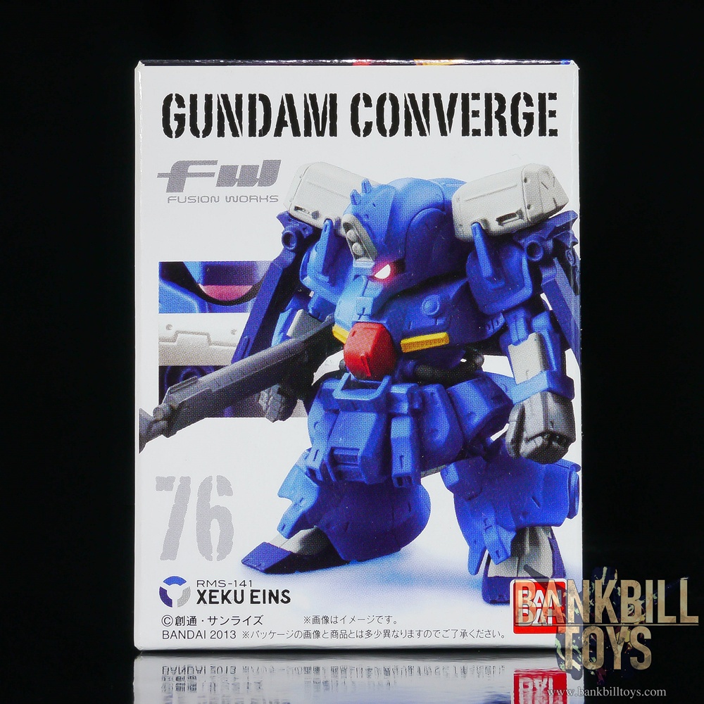 ฺฺกันดั้ม Bandai Candy Toy FW Gundam Converge 13 No.76 RMS-141 Xeku Eins