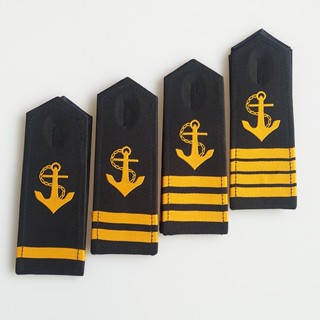 [Fashion] ใหม่ เครื่องแบบ Epaulet Epaulet สไตล์ใหม่ One Two Three Four Bar สามารถใช้เป็นโลโก้ได้✈ชุดยูนิฟอร์มกัปตันล้อยาว เครื่องแต่งกายแฟชั่น