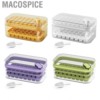 Macospice Ice Cube Tray   Box Press Design Portable Easy Release for Home Office