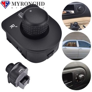 Myronghd สวิตช์ลูกบิดกระจกมองข้างรถยนต์ สําหรับ Passat B5 Bora Golf 4 Heating Control