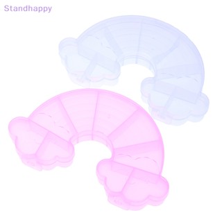 Standhappy กล่องพลาสติก สําหรับเก็บเครื่องประดับ สร้อยคอ ต่างหู ยา เพชรเทียม