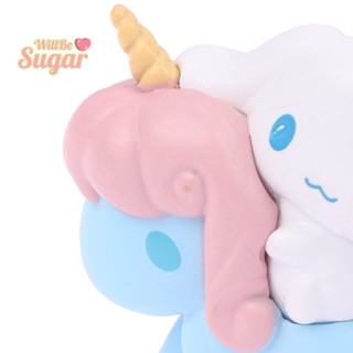 [WillBesugarT] ฟิกเกอร์อนิเมะ Cinnamoroll Sanrio Unicorn DIY สําหรับตกแต่งเค้ก