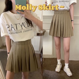 💫  MOLLY SKIRT กระโปรงพลีทสไตล์เกาหลี KOREAMINIDRESS