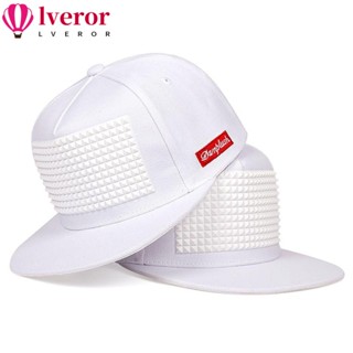 Lveror หมวกเบสบอล ผ้าฝ้าย ระบายอากาศ ทรงสามเหลี่ยม 3 สี สไตล์ฮิปฮอป สําหรับผู้ชาย และผู้หญิง