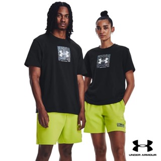 Under Armour UA Unisex Boxed Heavyweight Short Sleeve อันเดอร์ อาร์เมอร์ เสื้อออกกำลังกาย สำหรับทุกเพศ