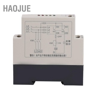 HaoJue JVRD-380 Phase Sequence Protection รีเลย์ตรวจสอบอุปกรณ์ควบคุมแรงดันไฟฟ้า 380VAC