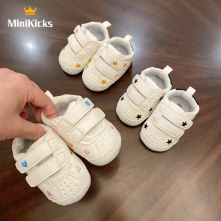 MiniKicks รองเท้าผ้าใบผู้หญิงเด็กที่มีความนุ่มสบายและป้องกันการลื่นไถล 2023 NEW RXB2390W4D 37Z230913