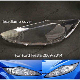 ฝาครอบเลนส์ไฟหน้า แบบใส สําหรับ Ford Fiesta 2009 2010 2011 2012 2013 2014