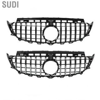 Sudi for Panamericana GT Style Grille With  Holes Replacement For Mercedes Benz E‑Class W213 C238 S213 Pre‑Facelift 2017‑2020