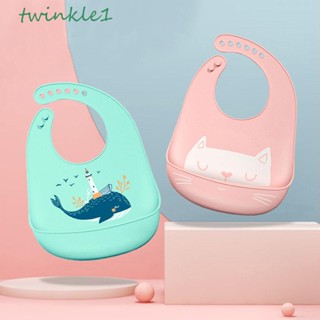 Twinkle1 ผ้ากันเปื้อนน้ําลาย ลายการ์ตูนสัตว์น่ารัก สําหรับเด็กทารก