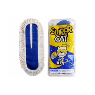 Shopping Idea-SUPERCAT อะไหล่ม็อบดันฝุ่น 15 นิ้ว ขนาด 16x41x3 ซม. สีขาว ฮิตติดเทรน