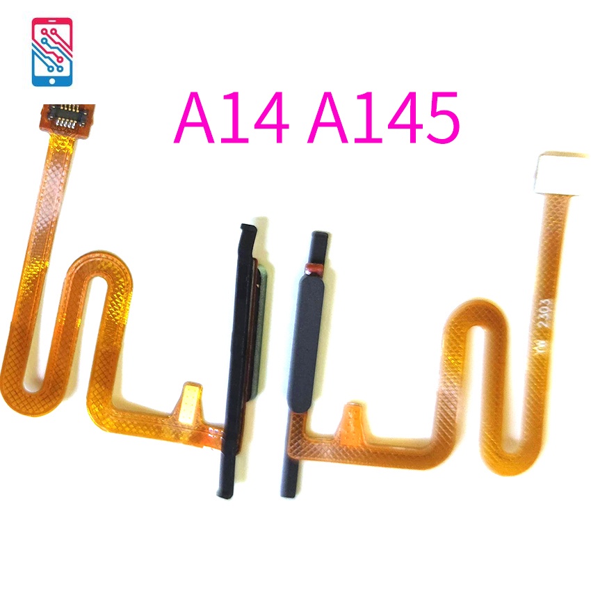 สายเคเบิ้ลปุ่มโฮม เซนเซอร์ลายนิ้วมือ สําหรับ Samsung Galaxy A14 A145F A145P