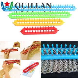 Quillan ผ้าพันคอถักนิตติ้ง แบบพกพา DIY