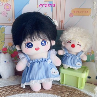 Aroma ชุดเอี๊ยมกระโปรงยีน ผ้าฝ้าย ขนาด 10 ซม. 20 ซม. สําหรับตุ๊กตา