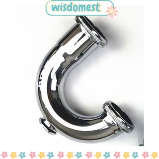 Wisdomest อะแดปเตอร์เชื่อมต่อท่อน้ํา สเตนเลส รูปตัว U สีเงิน