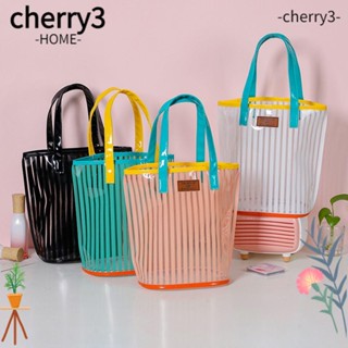 Cherry3 กระเป๋าถือ กระเป๋าสะพายไหล่ เนื้อนิ่ม กันน้ํา จุของได้เยอะ แบบพกพา เหมาะกับฤดูร้อน