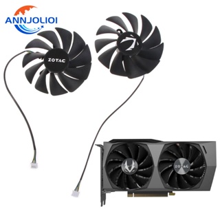 Ann พัดลมระบายความร้อนการ์ดจอ 89 มม. 4Pin 12V GA92S2U VGA สําหรับ ZOTAC GAMING GeForce RTX3060 RTX3060Ti Twin Edge OC Coole