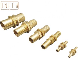 【ONCEMOREAGAIN】Hose barb with nut partition brass barb pipe fitting coupler connector