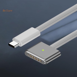 สายชาร์จ USB-C ตัวผู้ เป็น Magnetic3 Type C เป็น Magnetic3 2 เมตร สําหรับ MacBook Air Pro [Bellare.th]