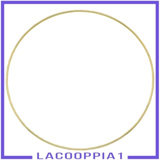 [Lacooppia1] พวงหรีดดอกไม้ แบบโลหะ สําหรับแขวนตกแต่งงานแต่งงาน ปาร์ตี้