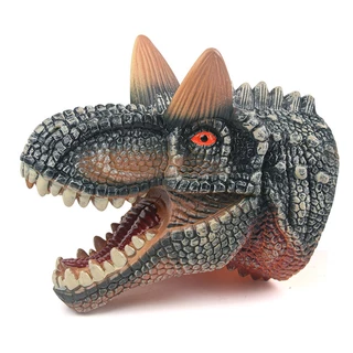 COD🦖หุ่นมือไดโนเสาร์ ยางนิ่ม สมจริง รูปสัตว์ ของเล่น ของขวัญ สําหรับเด็ก เกมจินตนาการ ปาร์ตี้