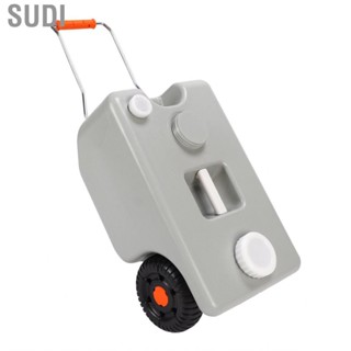 Sudi Tote Tank Lightweight 25L Large  Portable RV Water Tanks Reliable Sturdy with 2 Pulleys for Boat