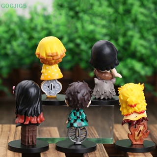 [GOGJIG5] ฟิกเกอร์ Demon Slayer Q Version Agatsuma Zenitsu Kamado Nezuko Tanjirou UOO