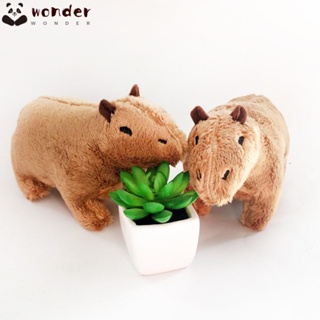 Wonder Capybara ตุ๊กตายัดไส้ รูปสัตว์น่ารัก ของเล่นสําหรับเด็ก