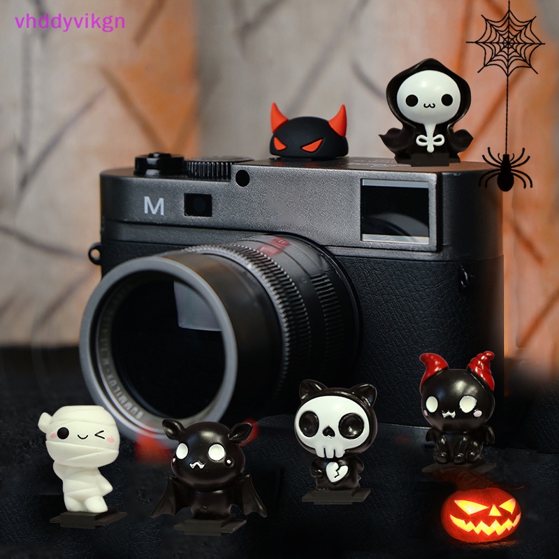 Vhdd ฝาครอบป้องกันฮอตชูกล้อง SLR ลายการ์ตูนปีศาจน่ารัก กันฝุ่น สําหรับถ่ายภาพ