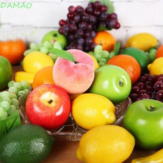 Damao กล้วยปลอม ผลไม้ปลอม โฟมสีส้ม สําหรับประดับตกแต่ง