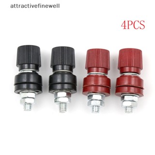 [attractivefinewell] ขั้วต่อพาวเวอร์ซัพพลาย M6 สกรู 6 มม. 4 ชิ้น