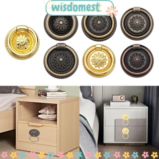 Wisdomest ลูกบิดลิ้นชัก สีบรอนซ์ สําหรับตู้เสื้อผ้า เฟอร์นิเจอร์ ตู้เสื้อผ้า 1 ชิ้น