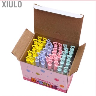 Xiulo Tube Bubble  Wand 48PCS for Weddings 4 To 6 Years Old