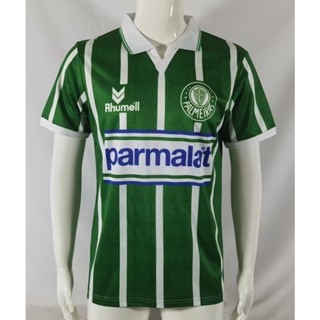 เสื้อกีฬาแขนสั้น ลายทีมชาติฟุตบอล Palmeiras 1992-93 Palmeiras ทีมเหย้า สไตล์วินเทจ แห้งเร็ว ไซซ์ S-XXL สําหรับผู้ชาย