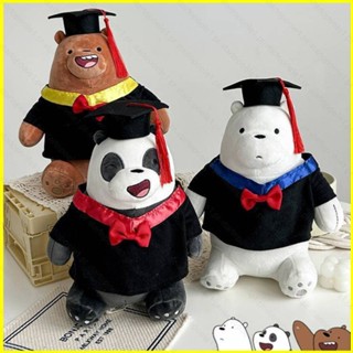 Yyds ตุ๊กตาหมีแพนด้า We Bare Bears Graduate Series ของขวัญ ของเล่นสําหรับเด็ก