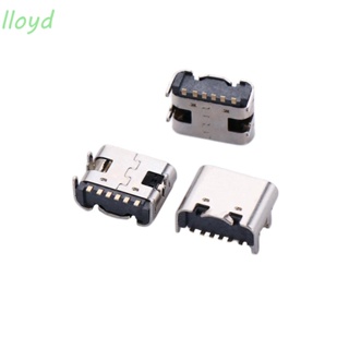 Lloyd ซ็อกเก็ตเชื่อมต่อ Type C สําหรับพอร์ตชาร์จ PCB SMT SMD DIP USB 3.1 ตัวเมีย