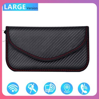 Creative Faraday Shield Bag การปิดกั้นสัญญาณสำหรับโทรศัพท์มือถือ รถ Key FOBs Signal Blocker Signal Blocking Bag AntiRadiation Shield เคส Bag [COD]