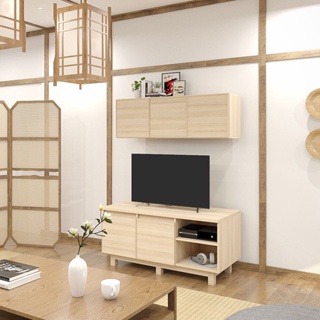 [กทม. 3-5 วัน ส่ง] SB Design Square ไซด์บอร์ด รุ่น Hakone สีไม้อ่อน แบรนด์ KONCEPT FURNITURE