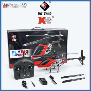 Pst Wltoys Xk V912-a เฮลิคอปเตอร์บังคับวิทยุ 4ch 2.4g มอเตอร์คู่ V912