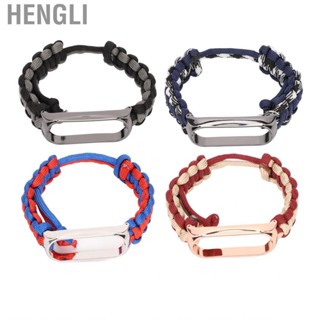 Hengli Umbrella Cord Wrist Strap  Nylon Material Wristband Thickened Design for Mi Band 6/5 NFC Watch