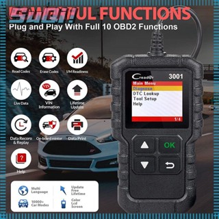 Suqi เครื่องอ่านโค้ด EOBD ฟังก์ชั่น Full OBDII 3001